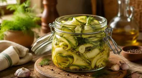 Как заквасить кабачки: простой рецепт для хрустящей закуски